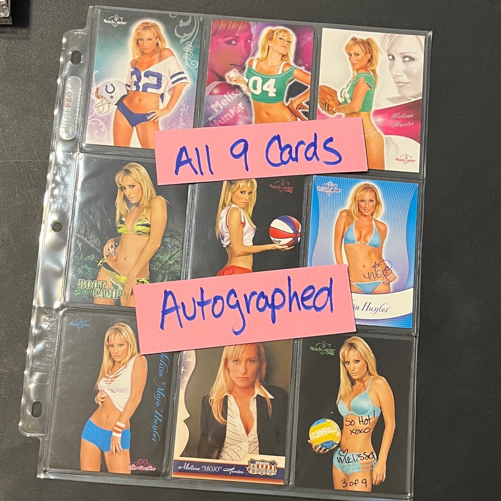 AUTOGRAPHED Benchwarmer Trading Cards Joe Millionaire MOJO & DonRuss Americana
